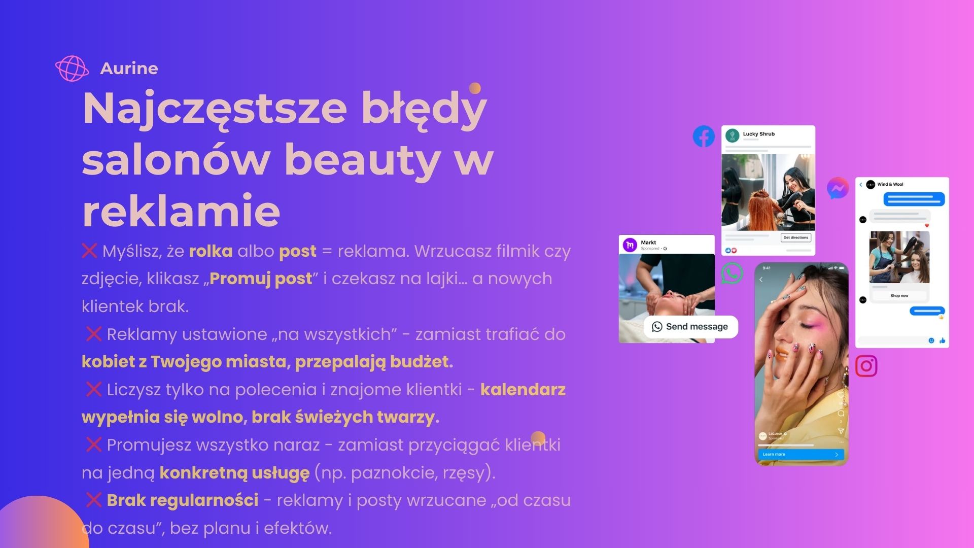 Najczęstsze błędy salonów beauty