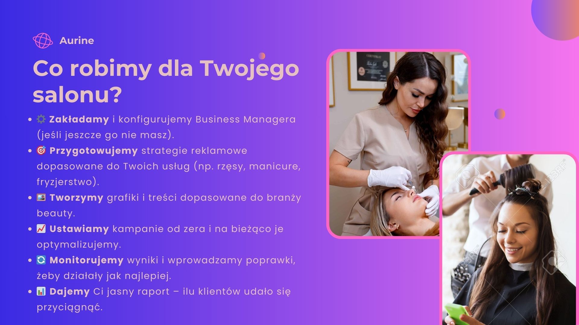 Co robimy dla Twojego salonu?